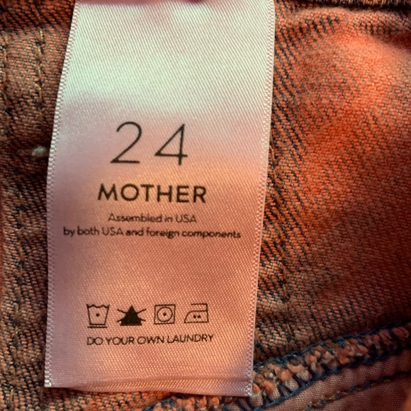 Pink denim high waisted skirt - Picture 4 of 6